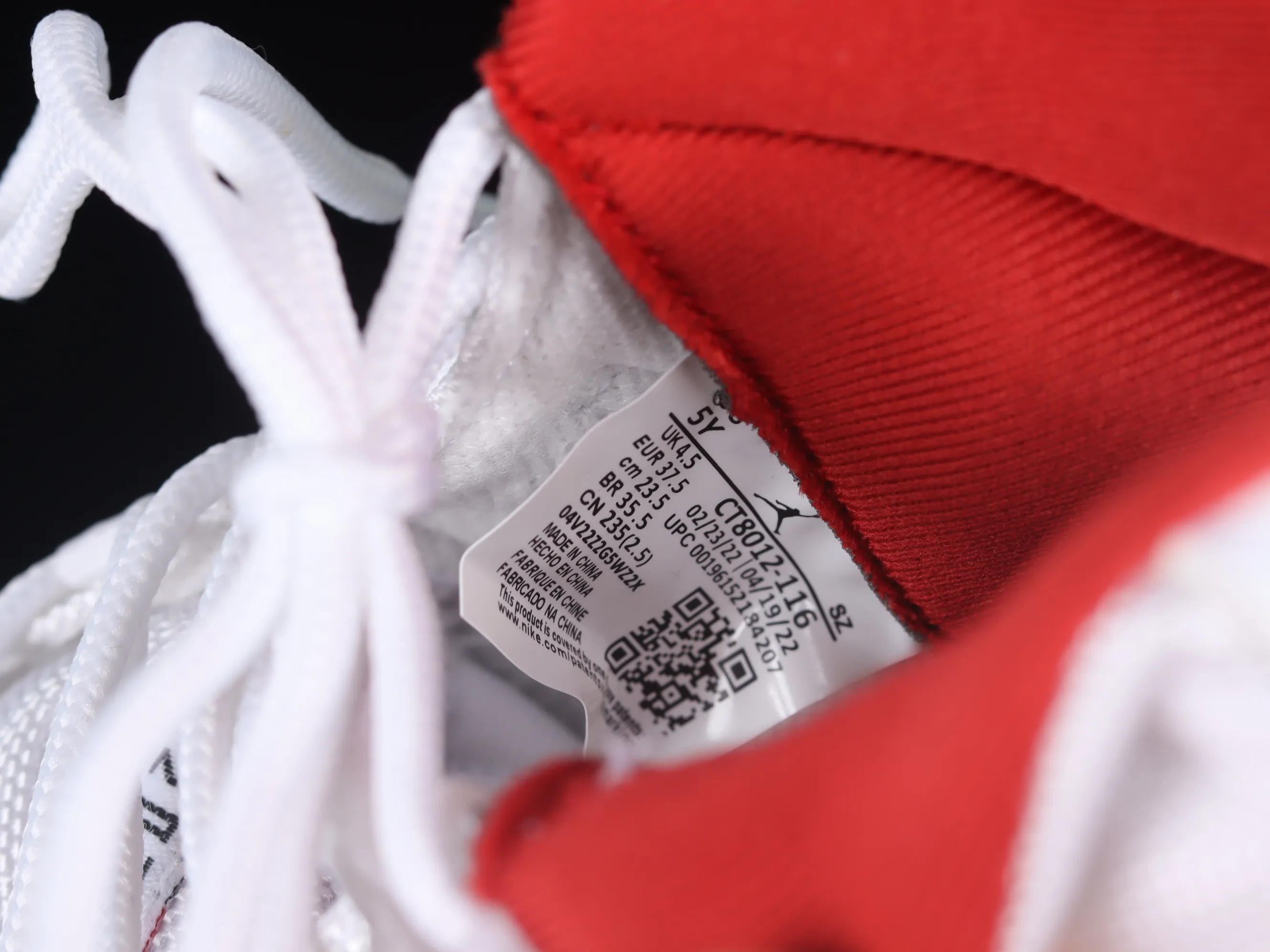 All categories Air Jordan Jordan series basketball shoes Air Jordan 11 F version Air Jordan 11 "Cherry" AJ11 Joe 11 cherry red real carbon plate women's high-top basketball shoes CT8012-116